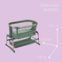 Immagine di Letto co-sleeping Iora Air, verde