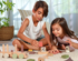 Immagine di Gioco Montessoriano Wooden Stacking Train, multicolore